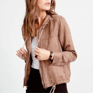 Rails Women’s Tennessee Jacket in Tawny Spots Animal Print Size Small